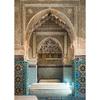 Moroccan Door Arab Canvas Print Islamic Muslim Wall Architectural Wall Art Poster for Living Room Bedroom Eid Al-Fitr Home Decor