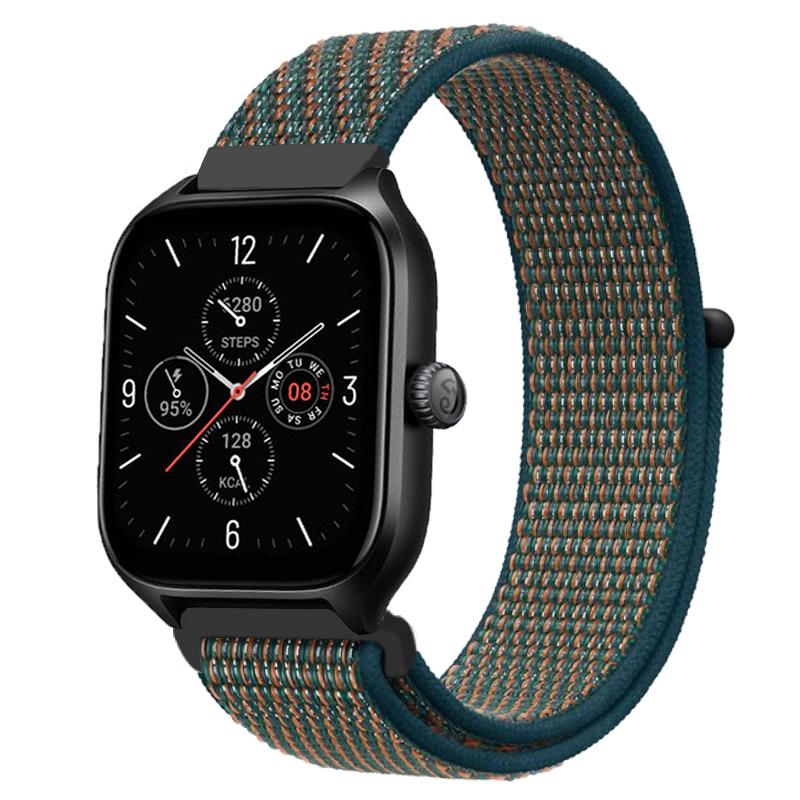 20 мм 22 мм Нейлоновый ремешок для Amazfit Balance 2 1/GTR 4 3 Pro 47 мм/Bip 6 5 Спортивный ремешок Correa для Amazfit Active 2/GTS 4 3 Ремень