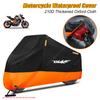 KTM Cover Waterproof For KTM Duke 125 200 390 790 990 1190 1090 Motorcycle Dust Rain Cover With Reflective Strip