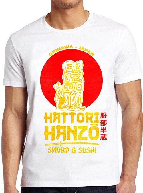 Hattori Hanzo Retro Movie Inspired Design T Shirt Vintage Cool Gift Tee M654