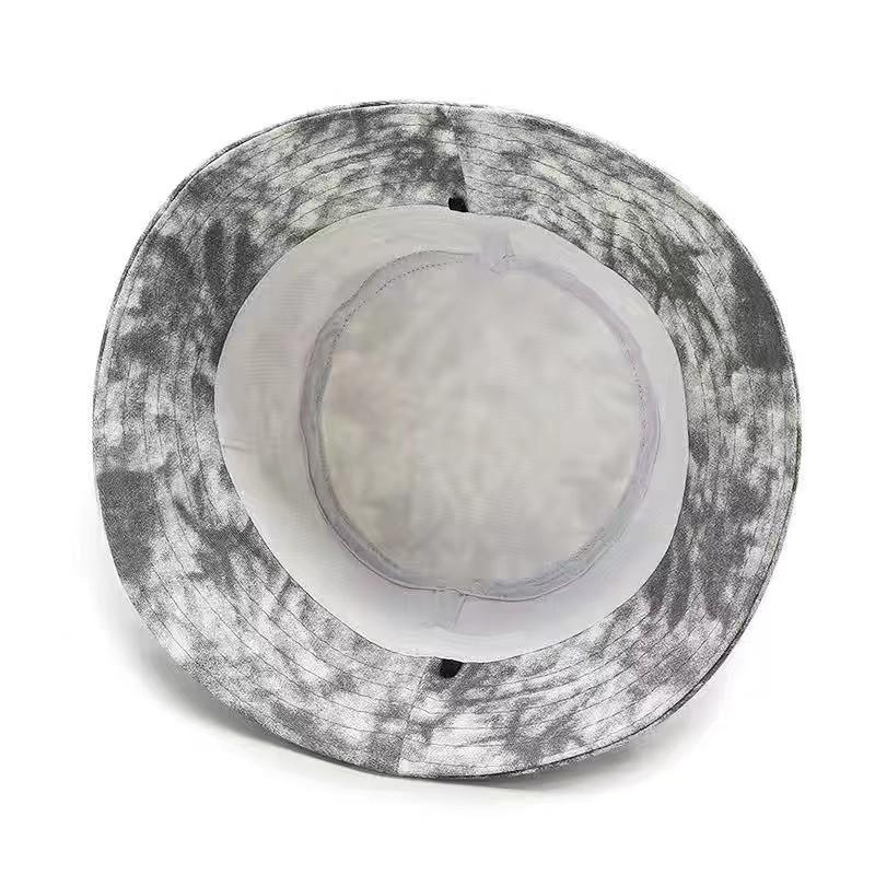 Крутые женские весенне-летние хлопковые панамы, женская панама с tie-dye, цветная панама-рыбацкая кепка для женщин