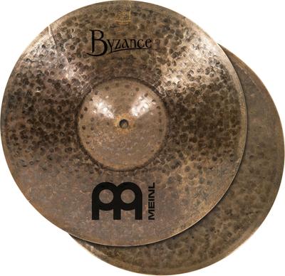 Пара тарелок для хэта MEINL Byzance Dark Series B14DAH Хай-хэт 14 дюймов []