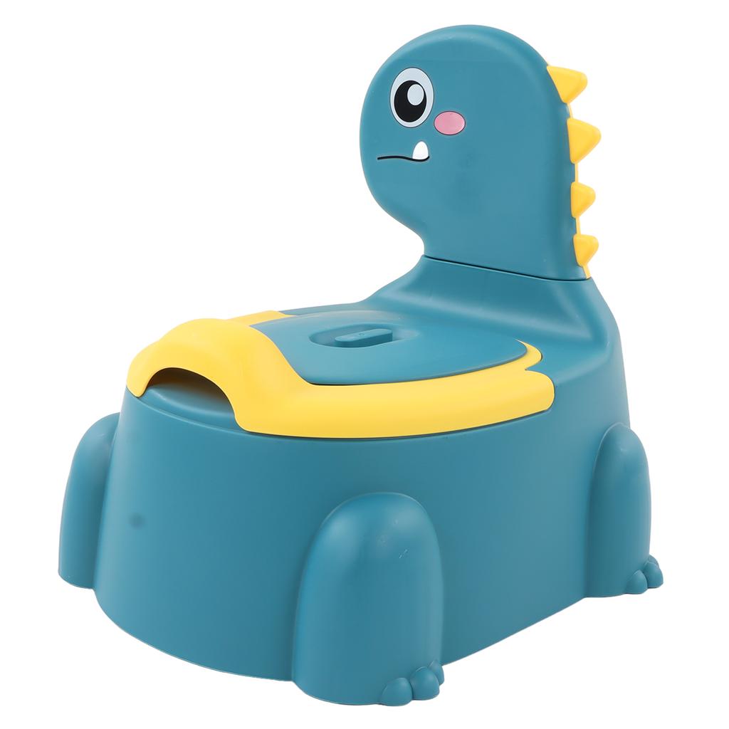 Baby Potty Thickening Ergonomic Modern Cartoon Dinosaur Training Potty Toilet with Rubber Base for