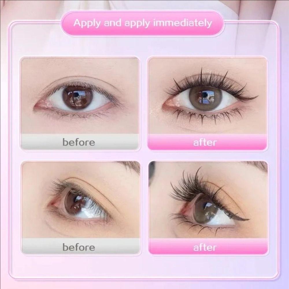 Ресницы большой емкости без клея C-завиток Индивидуальные ресницы Новые натуральные ресницы