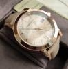 Burberry BU9014 Tan Dial Leather Strap Women's Watch