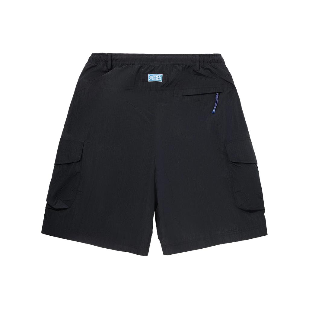 Li Ning Sports Простые Удобные Универсальные Свободные Прямые Повседневные Шорты Мужские шорты AKSV509-3