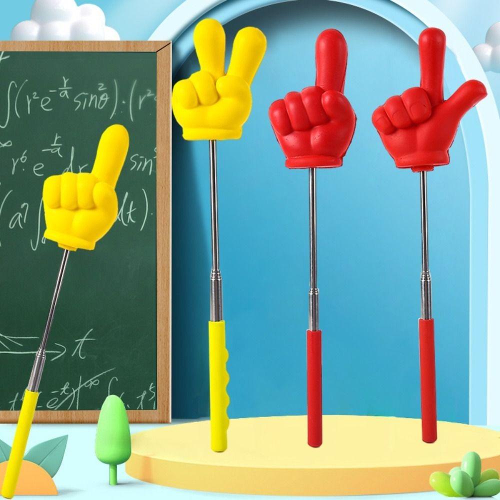 Stainless Steel Classroom Finger Pointer Macarons Whiteboard Guide Indicator  For Classroom