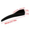 Universal Black Car Carbon Fiber Screen Car Bumper Spoiler Front Lip Anti-Collision Side Skirt Anti Collision Accessory