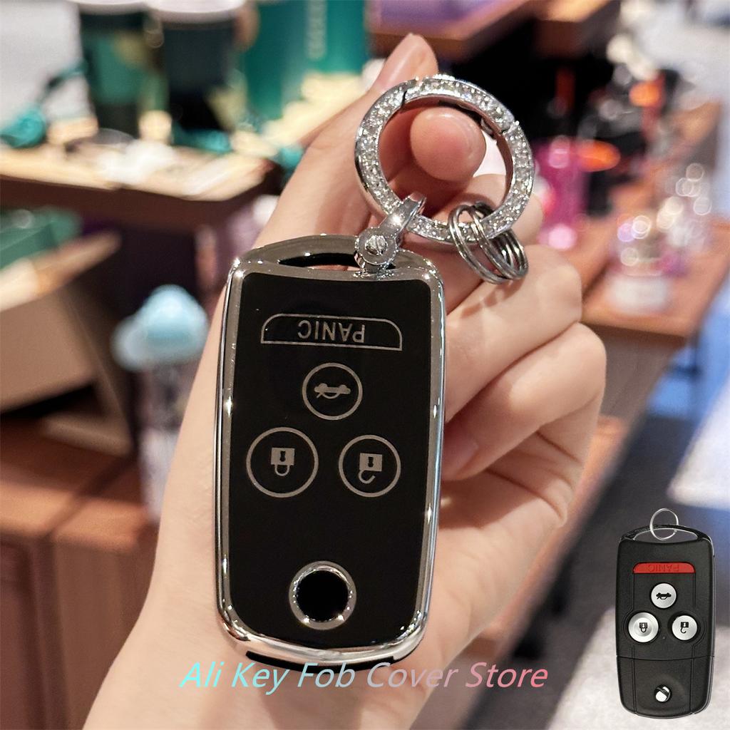 ZAG1 Key Fob Cover Keyring Car Keychain For Honda Accord Acura MDX Acura RDX Acura TL Acura TSX Acura ZDX