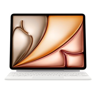 Чехол Apple Magic Keyboard для Apple iPad Air 13 дюймов (М2 и М3): Удобная клавиатура, встроенный трекпад, китайский язык (Пиньинь) - белый