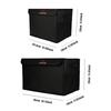 Large Capacity Car Trunk Storage Bag Soft Felt Organizer Box Accessories for KIA sportage ceed sorento optima picanto rio soul EQ9