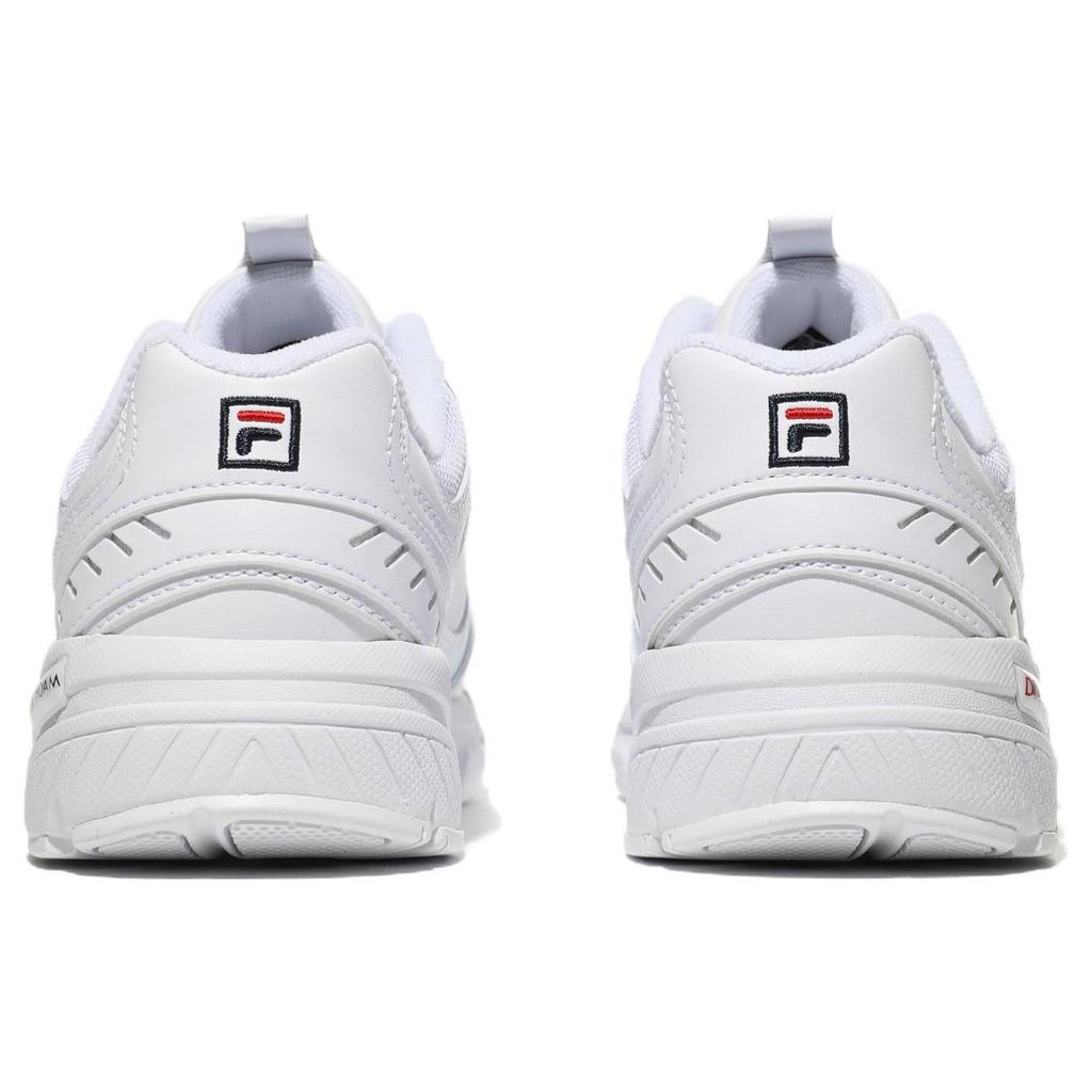 FILA Ranger Textile, Synthetic Leather Low top Casual Shoes Unisex White Korean Style 1RM02486F_100