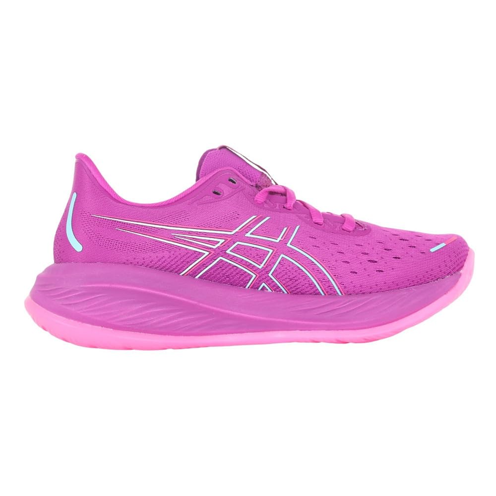 ASICS 26 Running Magenta Cushioned Sneakers Gel-Cumulus Shoes, (1012B599.500), Lightweight, (Magenta/23.0/Women's)
