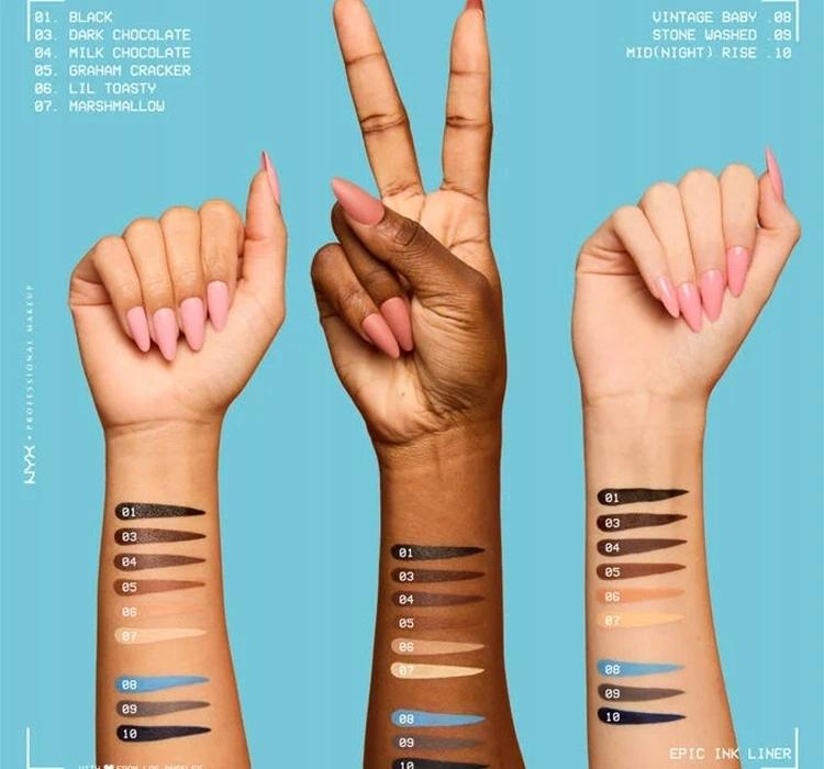 Nyx Professional Makeup Epic Ink Liner Waterproof Eyeliner Pen 08
