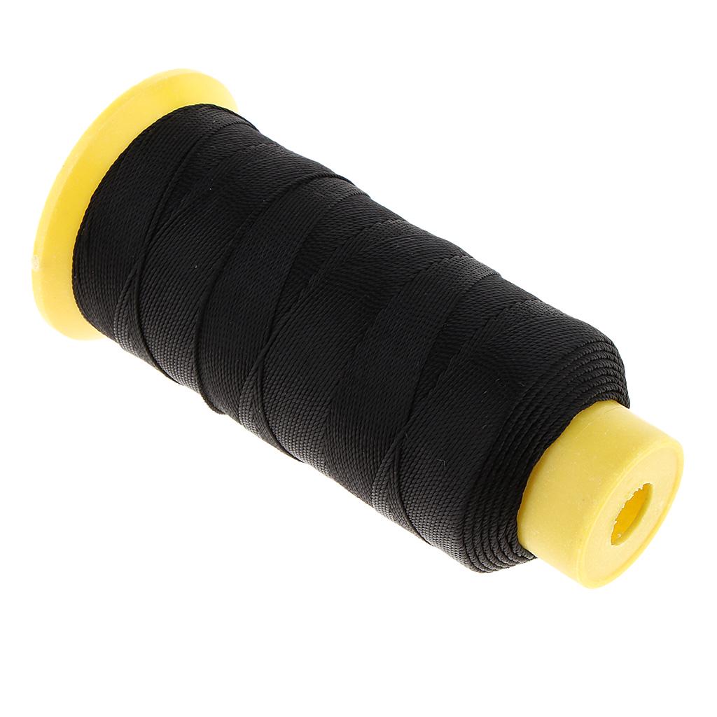 200-метровая нейлоновая швейная нить для обивки из кожи белого цвета