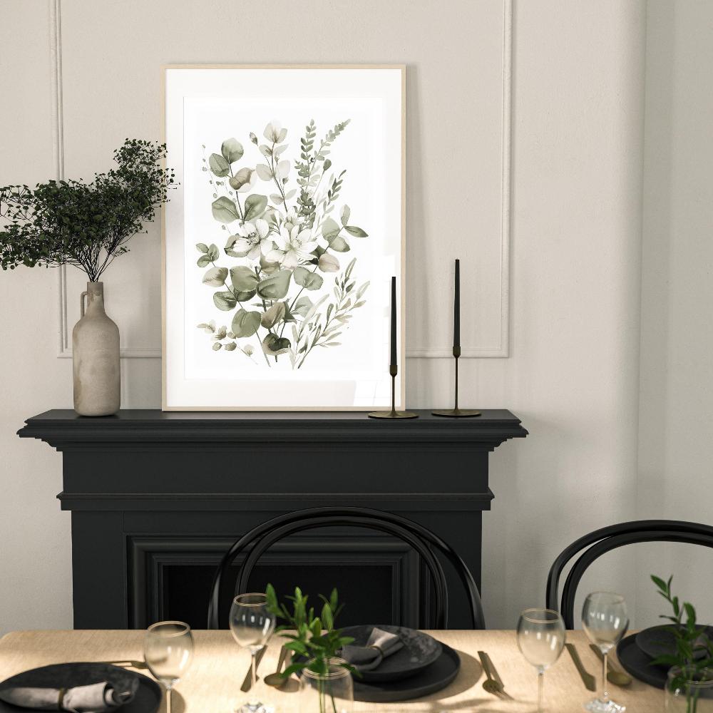 Neutral Wall Prints Botanical Wall Art Decor Bedroom Botanical Line Sage Green Home Decor  Plants Set of 3 Prints Gift Poster