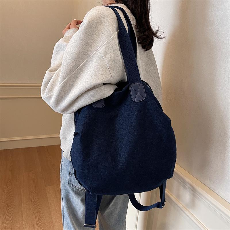 Новая наплечная сумка большой вместимости школьная сумка для отдыха и путешествий рюкзак женский 2025 студенты колледжа выходят ручная сумка-рюкзак