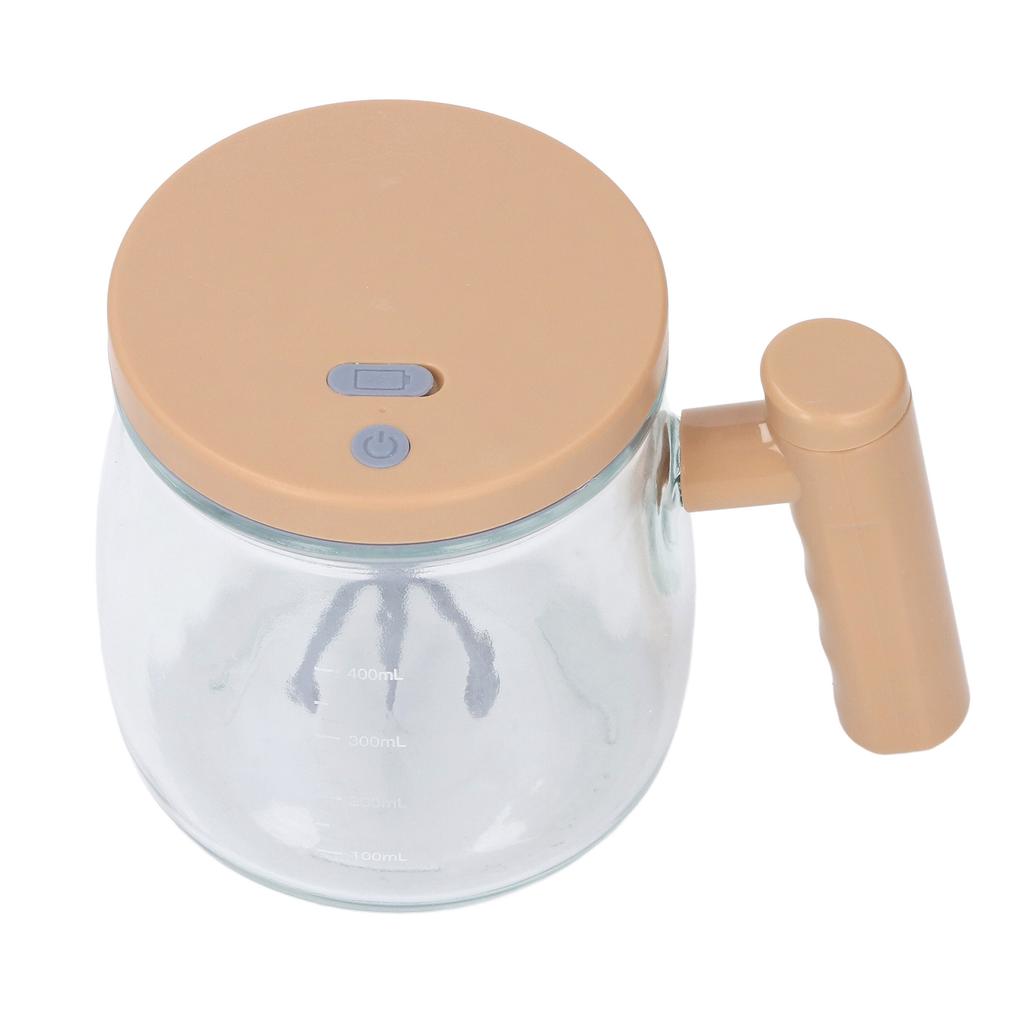 Кружка для помешивания с функцией самоперемешивания цвета хаки, полностью автоматическая, высокоскоростная, портативная, 400 мл, электрическая, самостоятельная