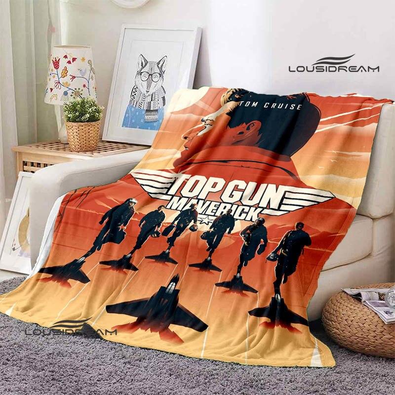 Классический фильм Top Gun Плед Детский теплый и красивый плед Мягкий и удобный плед Подарок на день рождения