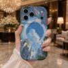 Sky City Portal Phone Case Rainbow Cloud Holographic Surreal Art Cover for iPhone Soft TPU