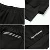 2 In 1 Men's Outdoor Running Shorts Quick-drying Fitness Training Double Layer Sweatpants New Sport Bottoms Bodybuilding Pants