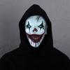 Horror The Clown in The Box Mask Cosplay Bloody Devil Killer Joker Latex Helmet Halloween Carnival Party Dress Up Costume Props