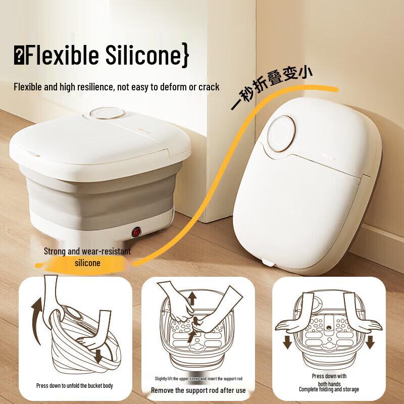 Bear Foldable Heated Foot Spa Massager
