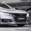 Akasaka Genuine AK Накладки на брови передних противотуманных фар для Honda Accord десятого поколения