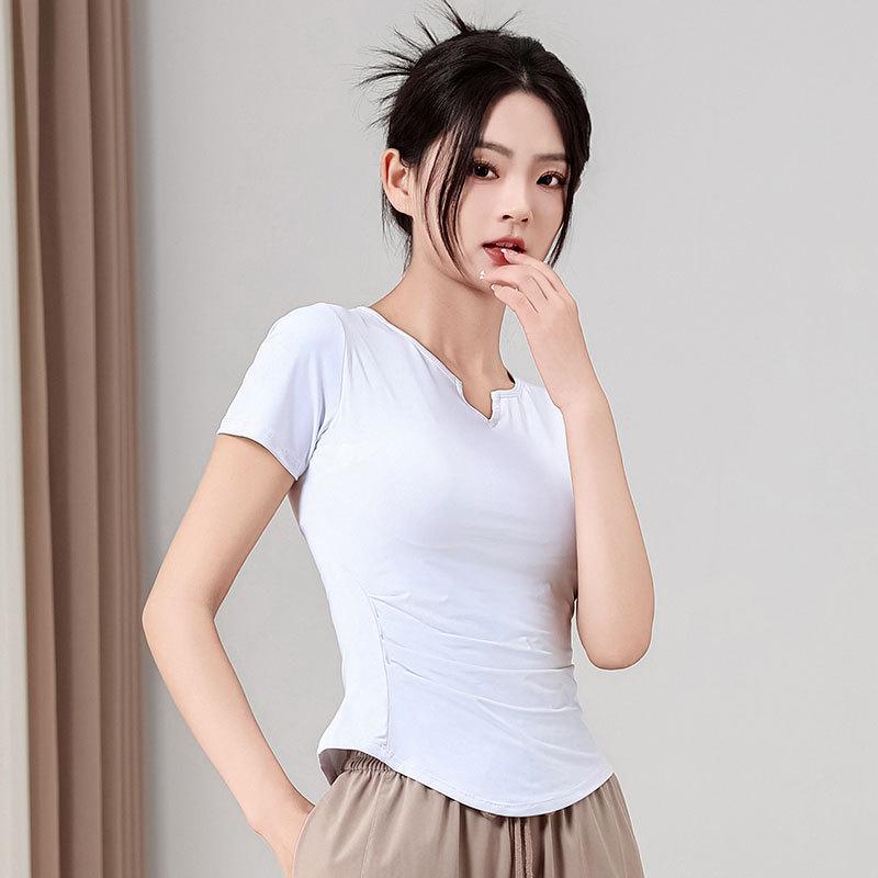 Женский комплект для йоги и пилатеса с высокой талией 2025: Брюки клеш и тренировочный топ