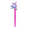 Inflatable Horse Head Stick 37" Party Prop for Kids' Races Photos PVC Horse Stick Carnival Toy for Horse Themed Events Birthdays