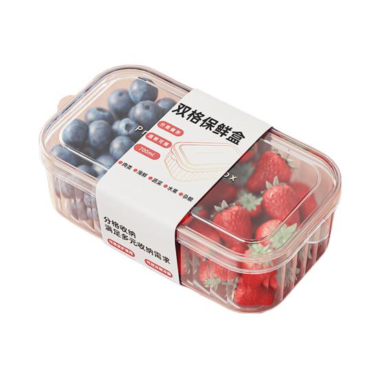 Контейнеры для хранения фруктов и овощей в холодильнике с регулируемым вентиляционным отверстием Съемная корзина Коробка для овощей и фруктов без бисфенола-А для хранения закусок