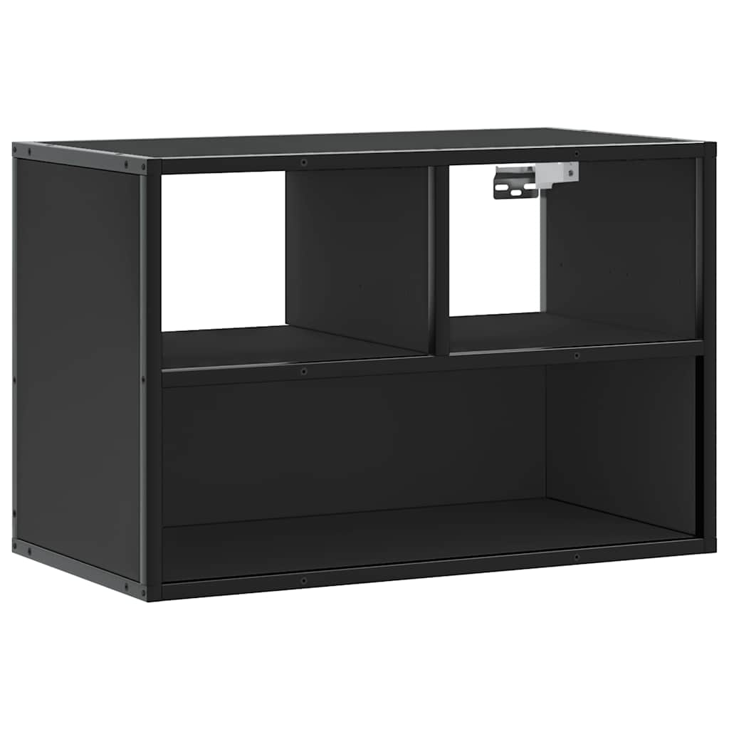 Vidaxl Szafka Pod Telewizor, Czarna, 60X31X39,5 Cm