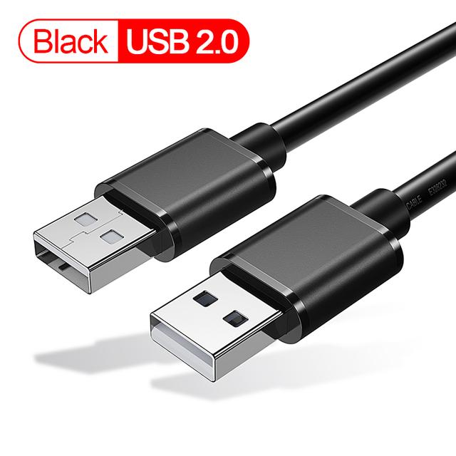 Essager Удлинительный кабель USB-USB типа A, удлинитель USB 3.0 «папа-папа» для жесткого диска радиатора, удлинительный кабель USB3.0 Webcom