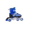 F-sports Blue Регулируемые 2 2 металлических тренировочных конька с подсветкой