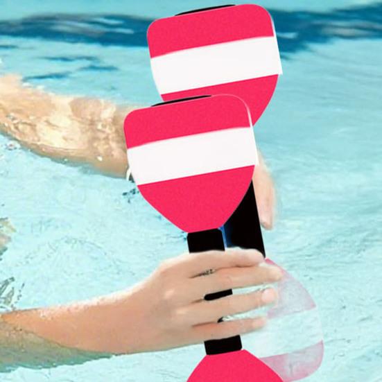1 пара гантелей для водных видов спорта, портативные водные пенные гантели, легко захватываемые, мужские и женские фитнес-гантели