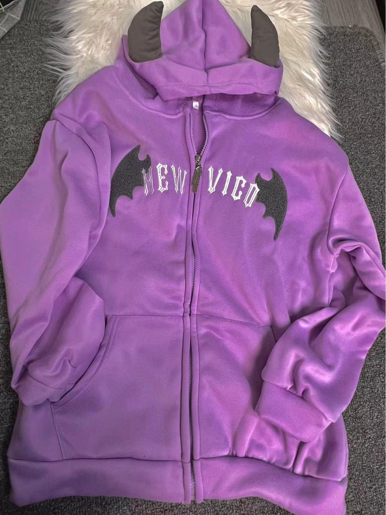 European-American Retro Winter Velvet Sweater Cardigan with Zipper for Women