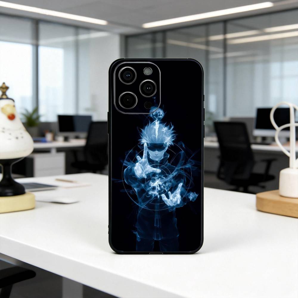 Jujut-su S-Сатору Г-Годжо-SG K-Kaisen Чехол для телефона Силиконовый Мягкий Для IPhone 17 16 15 14 13 12 11 X XR Plus Pro Max Plus