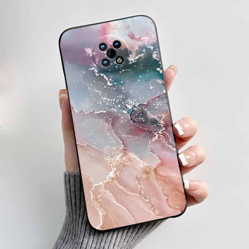 Fashion Jelly Color Black Case For Nokia G50 5G Shockproof Bumper Soft Cover New Design Astronaut Pattern Shell