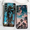 Морские Тропические Пальмы Пляж Чехол для Телефона Для Samsung A16 A26 A36 A56 Galaxy A02S A12 A52S A13 A23 A33 A53 A54 A34 A24 A14 A22 A3