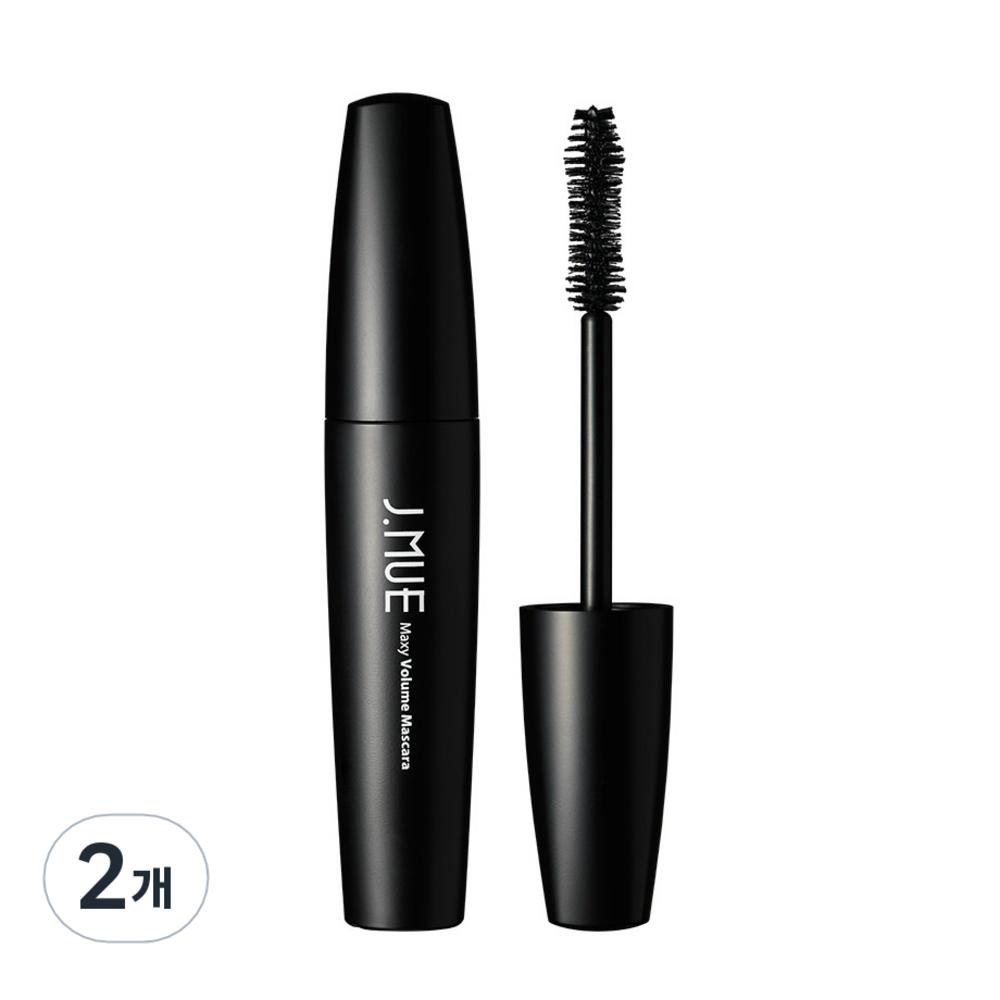 J.M. Maxi Volume Mascara 8.5g, 2 Pcs.