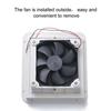 12V Marine Ventilation Fan 4500RPM Heavy Duty ABS Exhaust Fan For Motorhome Boat Yacht Caravans Trailer Bathroom Kitchen