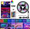 10m Usb 2835 Led Strip Light Rgb Remote Control Lights Flexible Lamp Tape Ribbon Tv Desktop Screen Back Light Diode Tape