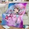 Мечтательная балерина, фея, лебедь, единорог, мультяшное одеяло, мягкий плед для дома, спальни, кровати, дивана, пикника, путешествий, для детей