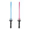 2Pcs 2 In 1 7 Colors Changing Light Up Sword Expandable Light Sword with Sound Cosplay Toy for Kids