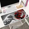 Yin Yang Black And White Pisces Mouse Pad For Office Gaming And Keyboards Non-Slip Large Waterproof