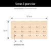 5-Row Bra Extension with 3 Hooks - Bra Strap Extension for Comfortable Fit and Growth, Underwear Accessory