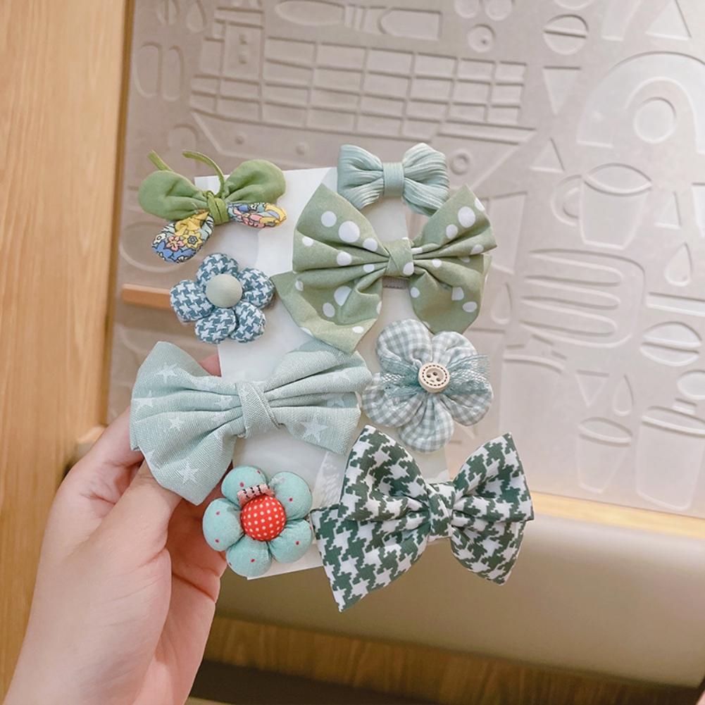 Детская заколка для волос 8 шт./компл. детские заколки для волос с бантом головные уборы BB зажим аксессуары для волос