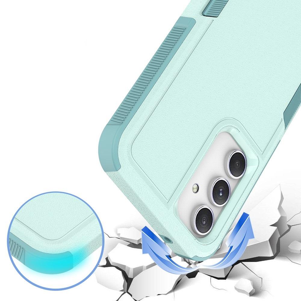 Armored case for Samsung Galaxy S23 FE, Dual Shockproof, green