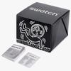 Swatch So34z103 Кит Харинг Освободись Освободись Публичные Полиуретановые Часы