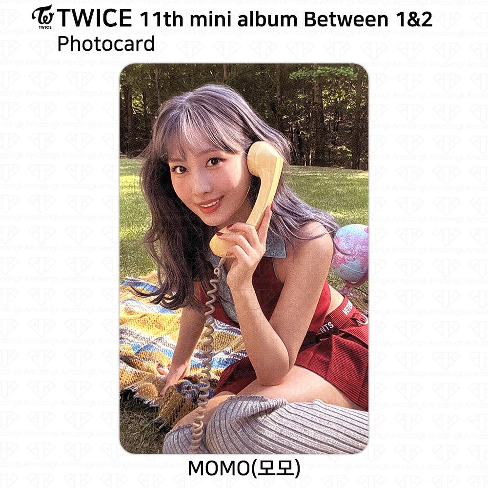 Twice 11-й мини-альбом между 1 и 2 Momo, фотокарточка, открытка, наклейка Polaroid POB